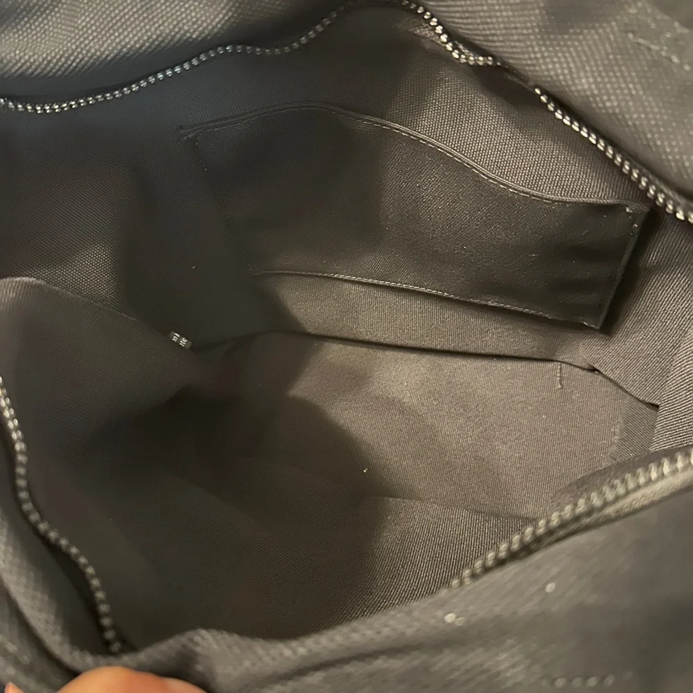Karl Lagerfeld Black Cotton Paris Tote Bag - NWOT